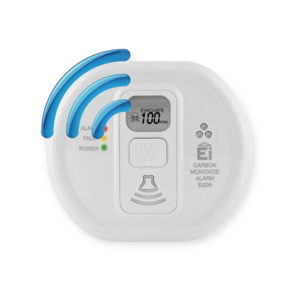Ei 208WRF koolmonoxidemelder